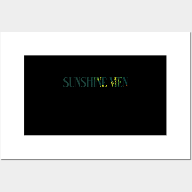 sunshine men Wall Art by mahashop